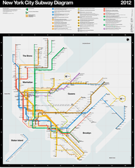 2012 Subway Diagram signed